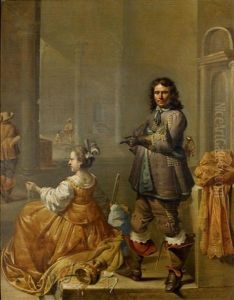 Gruppenbild Mit Einer Dame by Jacob Duck