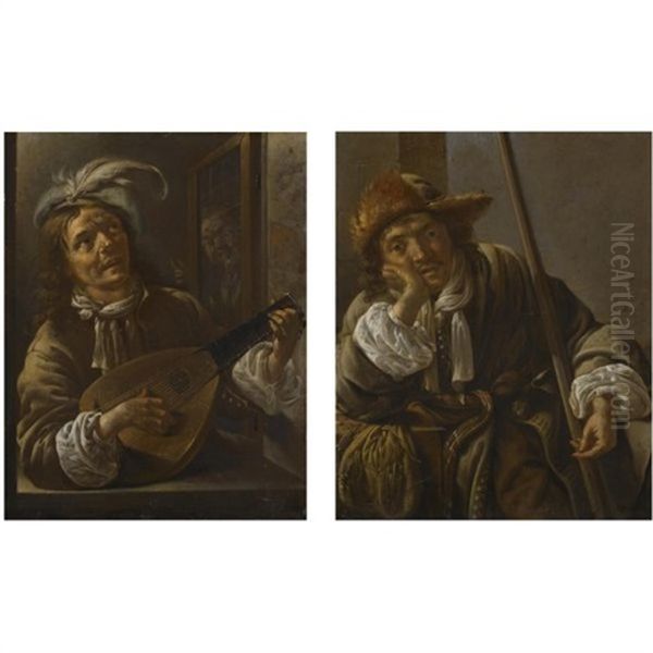 A Hunter (+a Musician; Pair) - view 1