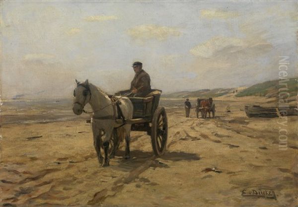 Crab Fishermen On The Baltic Coast - view 1