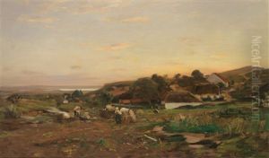 Scene Of Rugen by Eugen Gustav Duecker