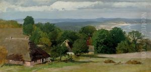Ostseekuste Im Sommer by Eugen Gustav Duecker