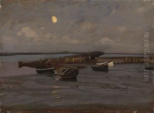 Boats On The Mudflats