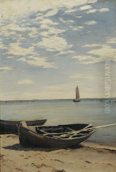 Boote Am Meeresufer - view 1