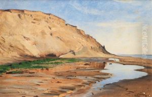 Steep Coast by Eugen Gustav Duecker
