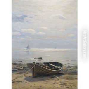A Well-deserved Rest by Eugen Gustav Duecker