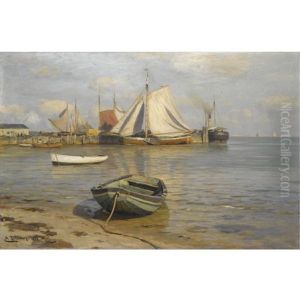 Harbour Scene Harbour Scene