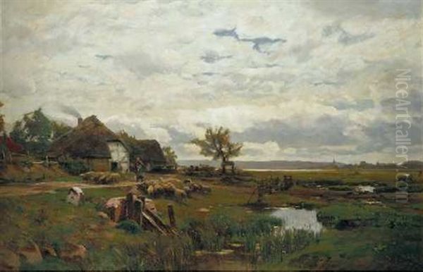 Niederrheinische Landschaft - view 1