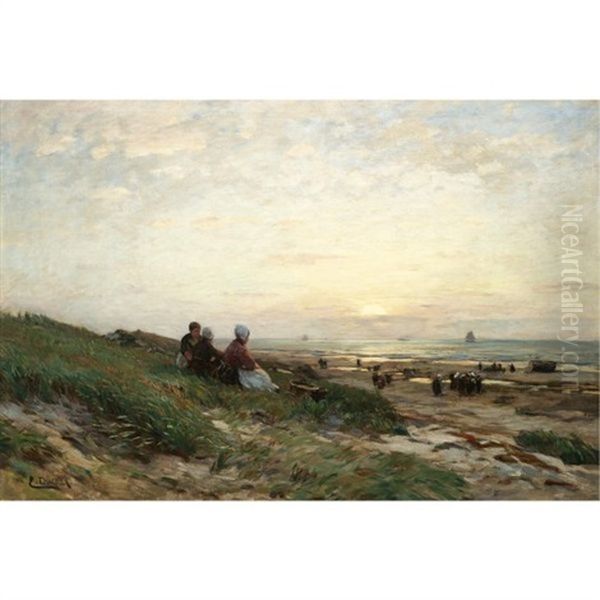 Awaiting The Fishermen's Return - view 1