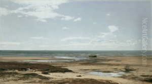 Ebbe Am Strand by Eugen Gustav Duecker