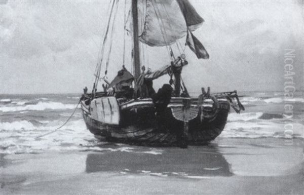 Fischkutter Am Strand - view 1