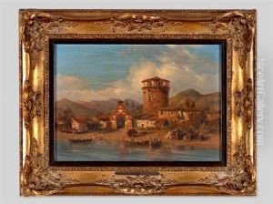 Coast By Naples by Teodoro Duclere