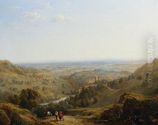 Travellers Near Malvern - view 1