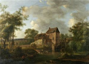 Paisagens (pair) by Julien Joseph Ducorron