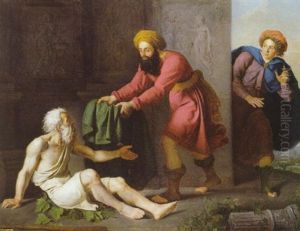Scene De L'ancien Testament by Joseph Francois Ducq