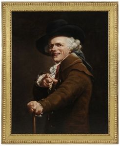 Portrait De L'artiste Sous Les Traits D'un Moqueur