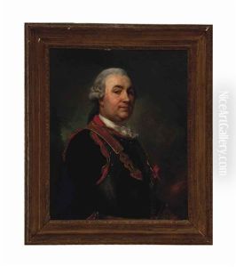 Portrait Of A Gentleman, Three-quarter Length