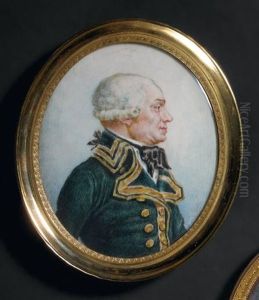 Portrait De Monsieur De Montgiraud, Prefet Maritime De Saint-domingue, Et Epoux De Mademoiselle Rose Ducreux by Joseph Ducreux