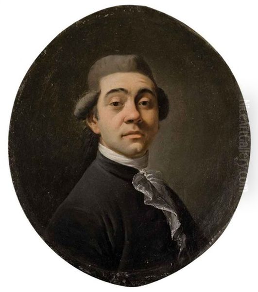 Portrait Of A Gentleman In A Blue Coat - view 1