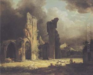 The Ruins Of Glastonbury Abbey