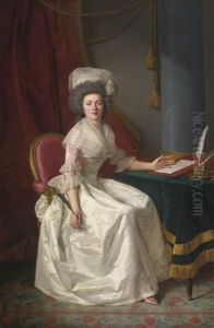 Portrait Of A Lady by Rose Adelaide Ducreux