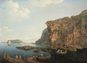 Nisida Da Posillipo by Abraham Louis Rodolphe Ducros