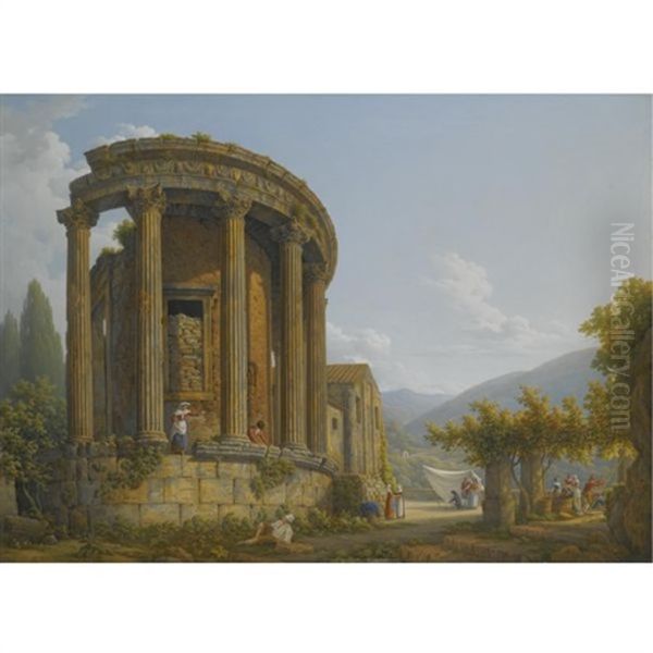 Tivoli, A View Of The Temple Of The Sibyl - view 1