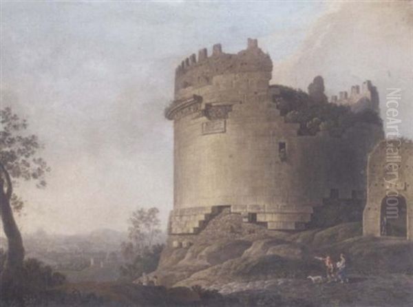 The Tomb Of Cecilia Metella - view 1