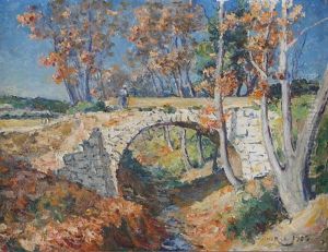 Paysage Au Pont