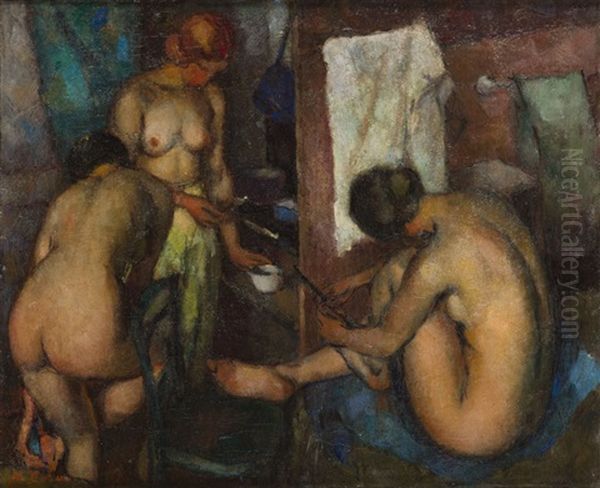 Morning Toilet - view 1