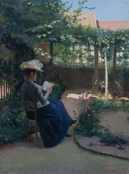 Suzanne Hoschede Au Jardin - view 1