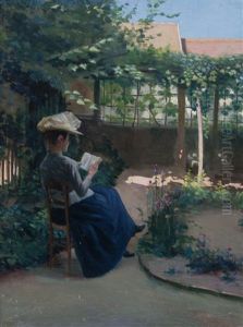 Suzanne Hoschede Au Jardin