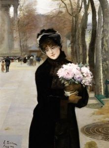 Une Parisienne by Ernest-Ange Duez