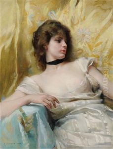 Jeune Femme Alanguie by Frederic Dufaux