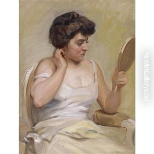 Femme Au Miroir by Frederic Dufaux
