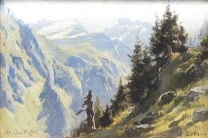 L'alpe De Corbassiere Au Dessus De Fionnay by Frederic Dufaux