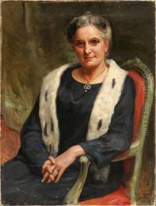 Portrait De Femme Au Fauteuil