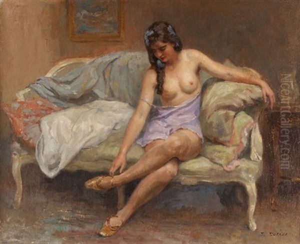 Jeune Femme Au Deshabille - view 1