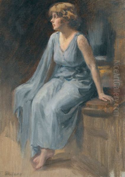 Jeune Femme Assise - view 1