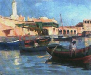 Alger, Le Port Ii by Frederic Dufaux