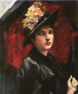 Dame Mit Schirm by Frederic Dufaux