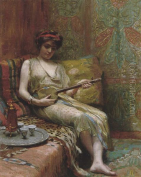 The Mandolin Player - view 1