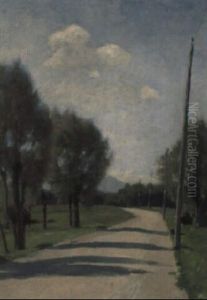 Parklandschaft Mit Weg by Frederic Dufaux