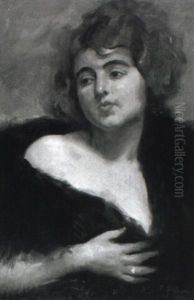 Femme A La Fourrure by Frederic Dufaux