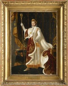 Napoleon 1er, Empereur Des Francais En " Grand Habillement " Du Sacre by Alexandre (Casanova) Dufay