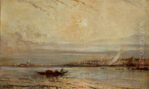 La Lagune A Venise by Edouard-Jacques Dufeu