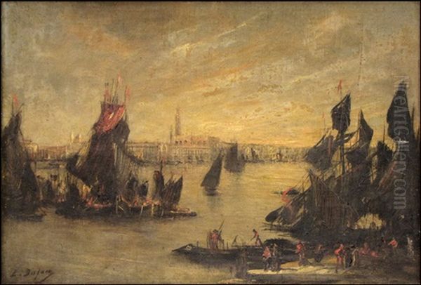 Harbor Scene, Place Of The Doges - view 1