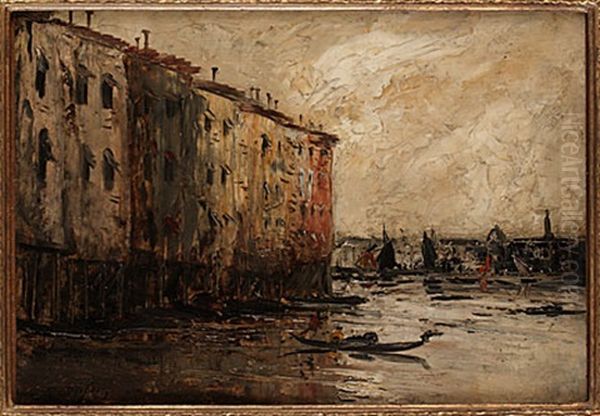 Venetianskt Kanalmotiv - view 1