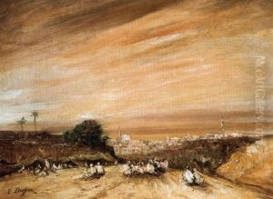 Le Caire by Edouard-Jacques Dufeu