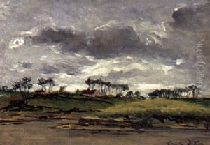 Uferlandschaft by Camille Emile Dufour