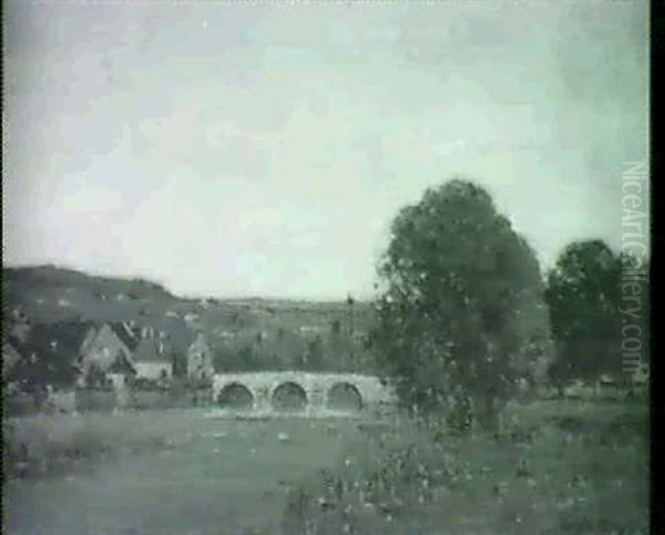 A River Town - view 1